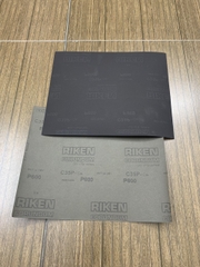 Giấy ráp mịn P600 Riken CP35, kích thước 230mmx280mm, màu đen 2