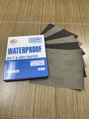 Giấy ráp mịn P600 Riken CP35, kích thước 230mmx280mm, màu đen 7