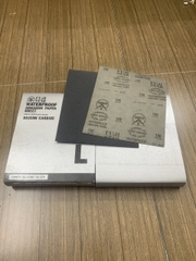 Giấy ráp thô P100 Fujistar Sankyo 9''x11'' chịu nước màu xám 6