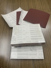 Giấy nhám vải tờ Deerfos ja165, độ nhám P240, kích thước 9''x11'' 6