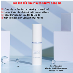 Thanh lăn dưỡng trắng da và cải thiện nếp nhăn, cung cấp dưỡng ẩm cao ban đêm - atomy absolute hydra balm - 애터미 앱솔루트 하이드라 밤 - Атоми Абсолютный бальзам для гидры Thanh lăn dưỡng trắng da và cải thiện nếp nhăn, cung cấp dưỡng ẩm cao ban đêm - atomy absolute hydra balm - 애터미 앱솔루트 하이드라 밤 - Атоми Абсолютный бальзам для гидры