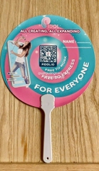 Quạt nhựa quảng cáo