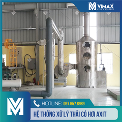 HỆ THỐNG XỬ LÝ KHÍ THẢI CÓ HƠI AXIT