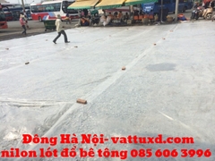 Nilon Lót Sàn Đổ Bê Tông