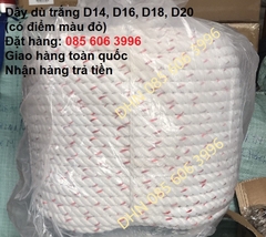 Cuộn Dây dù trắng phi D14 - D22 giá rẻ tại hà nội