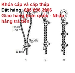 Ốc siết cáp, Khóa cáp thép D10, cóc kẹp cáp D10 giá rẻ tại hà nội