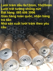 Lưới trám dầu 10x20 mm trát tường chống nứt giá rẻ tại bắc Kạn