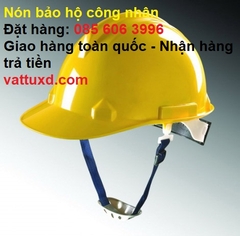 Mũ bảo hộ công nhân màu vàng giá rẻ tại hà đông hà nội