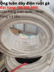 Ồng luồn dây điện ruột gà, ống luồn dây điện đàn hồi phi 20