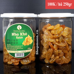 Nho Khô Chile ( hũ 250gr )