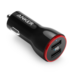 Sạc ô tô Anker 2 cổng, 24w - PowerDrive 2, 24w