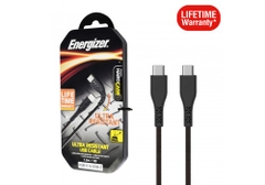 Cáp USB-C-C2.0 LW Energizer 1.2m màu đen - C41C2CGBKM