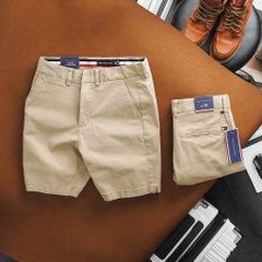 Quần shorts kaki Nam Tommy màu be