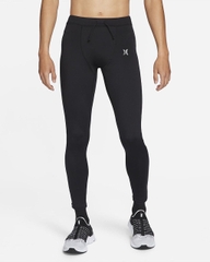 QUẦN GIỮ NHIỆT Nam, quần COMBAT PRO, quần LEGGING TẬP GYM NAM DÁNG DÀI MÀU ĐEN