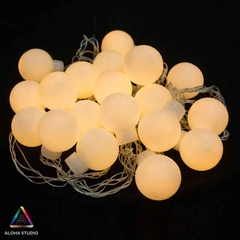 Led ball trắng dài 5m