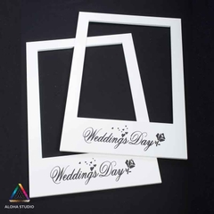 Bảng khung ảnh Wedding Day 60cm