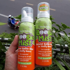 Xịt chống nghẹt mũi Boogie Mist Gentle Saline Mist For Stuffy Noses
