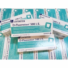 Vitamin D-fluoretten 500 i.e bổ sung vitamin D3