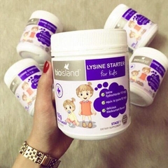 Bột bổ sung Lysine Bio island Úc tăng chiều cao cho trẻ từ 7 tháng - 6 tuổi 150g