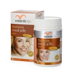 Sữa Ong Chúa Rebirth Platinum Royal Jelly 1000mg