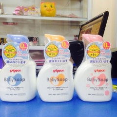 Sữa tắm Pigeon Babe Soap Nhật Bản 500ml đủ 3 màu