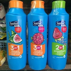 Sữa Tắm, Gội Và Xả Cho Trẻ Em Suave Kids 3 In 1 665ml Của Mỹ