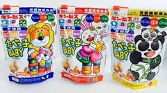 BÁNH ĂN DẶM HÌNH THÚ BỔ SUNG DHA GINBIS 10M