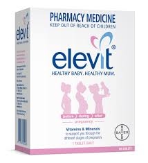 Elevit của Úc hộp 100 viên - Vitamin tổng hợp cho bà bầu