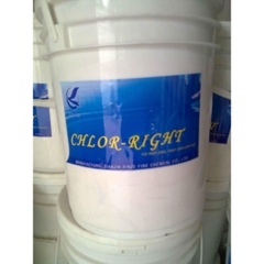 Calcium hypochlorite   Ca(OCL)2  (clorin)