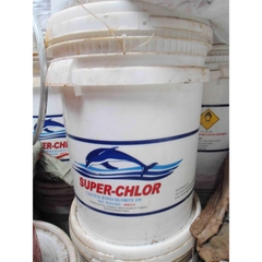 Calcium hypochlorite  Ca(OCL)2 (clorin)