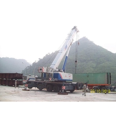 Cho thuê cẩu bánh lốp 120 tấn Cho thuê cẩu bánh lốp 120 tấn