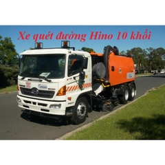 Xe quét rác tự động 10 khối Xe quét rác tự động 10 khối
