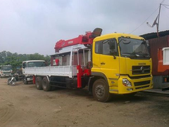 Ô tô cẩu tự hành Dongfeng C260 gắn cẩu Atom 7 tấn Ô tô cẩu tự hành Dongfeng C260 gắn cẩu Atom 7 tấn