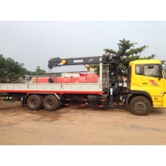 Ô tô cẩu tự hành Dongfeng C260 gắn cẩu Atom 7 tấn Ô tô cẩu tự hành Dongfeng C260 gắn cẩu Atom 7 tấn