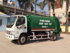 Bán xe cuốn ép rác 9 khối Thaco Ollin 700B