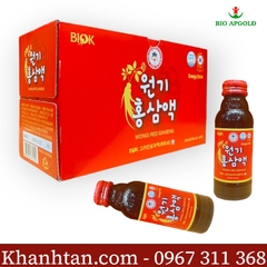 Nước Sâm Chai Biok Hộp 10 chai * 100ml/ chai - Wongi Red Ginseng