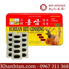 Viên Sâm Nhung Linh Chi hàn Quốc Hộp 60 Viên Bio