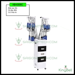 MÁY UỐN TÓC SETTING 40 DÂY GIÁ RẺ CÓ TỦ KD-6305C