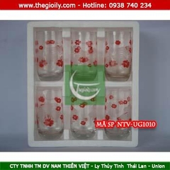 Bộ ly thủy tinh UG1010