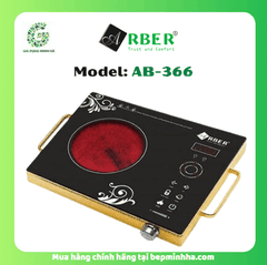 Bếp hồng ngoại đôi Arber AB-366