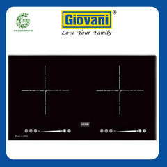 Bếp điện từ đôi Giovani G-999S