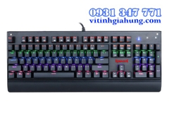 BÀN PHÍM CƠ REDRAGON KALA K557 BLACK (USB / 104 KEYS / 8 SWITCH INCLUDED / RGB LED)