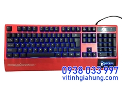 BÀN PHÍM HACKER GAMING ASSASSINS AK - 5000 (ĐỎ)