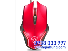 CHUỘT MÁY TÍNH CHƠI GAME CHUỘT MOTOSPEED F60 USB GAMING (ĐỎ)