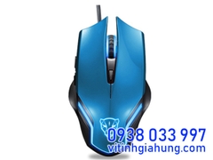 CHUỘT MÁY TÍNH CHƠI GAME CHUỘT MOTOSPEED F60 USB GAMING (XANH)
