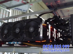 DÀN MÁY ĐÀO TIỀN ẢO BITCOIN 6 VGA RX 580 4GB