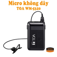 Micro không dây cài áo TOA WM-5320
