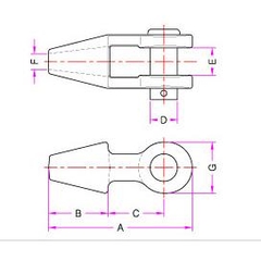 Socket mở mạ kẽm