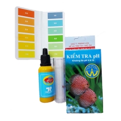 Dung Dịch Kiểm Tra pH Hồ Cá - Bộ Test pH Nước Bể Cá Có Ống Nghiệm [TEST PH]