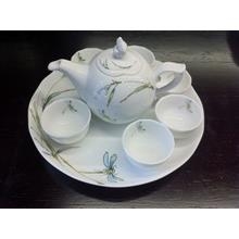 Bộ trà 0.3L Mẫu đơn Thanh trúc